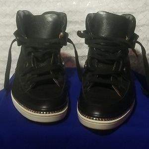 Authentic Jimmy Choo Hi Top Sneakers